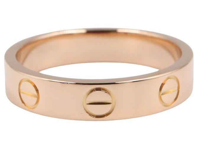 Anello Mini Love Cartier in oro rosa 18K D'oro - vista 2