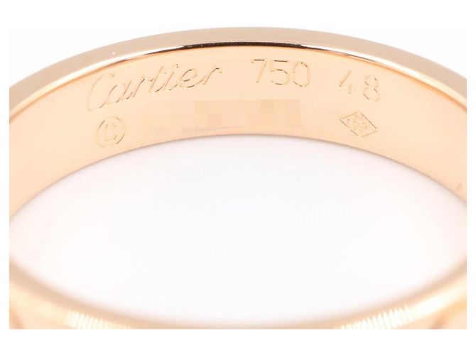 Anello Mini Love Cartier in oro rosa 18K D'oro - vista 3