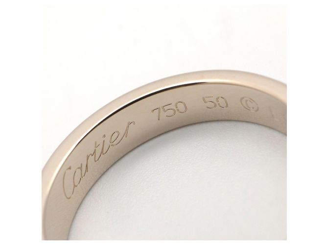 Anello Mini Love Cartier in oro bianco 18K - vista 4
