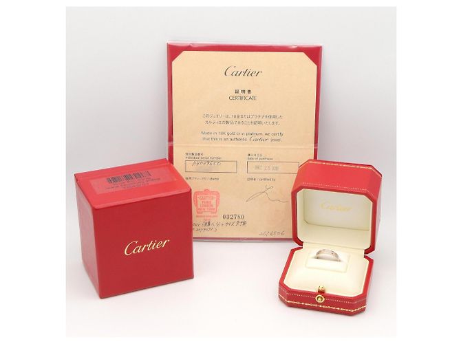 Anello Mini Love Cartier in oro bianco 18K - vista 8