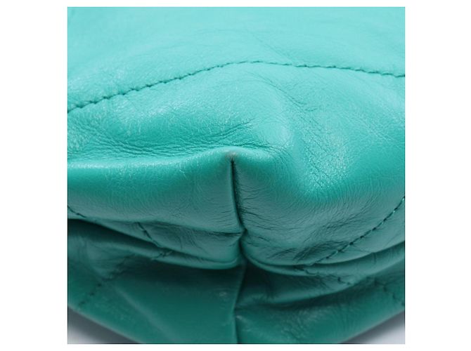 Borsa a Spalla Chanel Matelassé 22 Piccola Verde - vista 6
