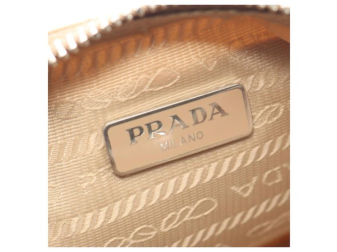 Saffiano Borsa a spalla 2 in 1 Prada Re-Edition 2005 Beige - vista 4