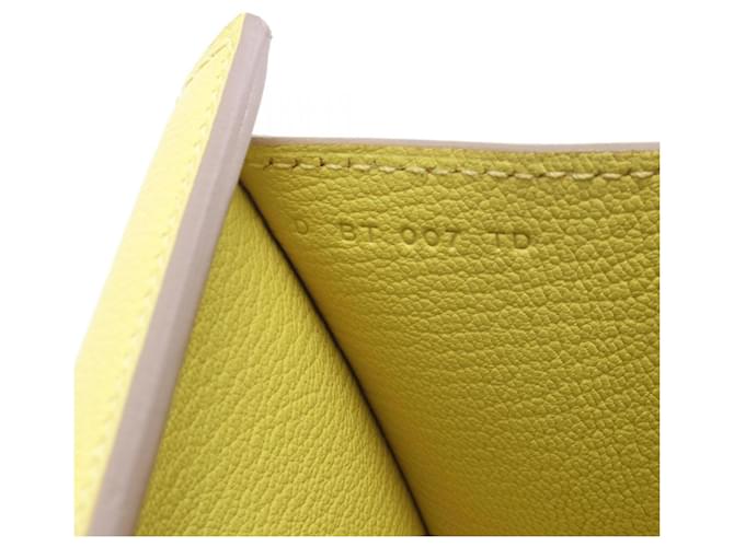 Borsa a Spalla Hermès Click H 21 D'oro Giallo - vista 5