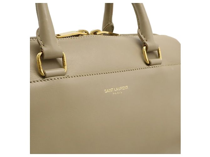 Borsa mini Baby Duffle Yves Saint Laurent Beige Sabbia - vista 10