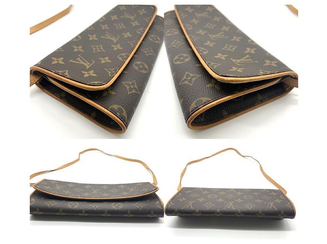 Borsa a Spalla Pochette Twin GM Louis Vuitton - Monogramma - vista 3