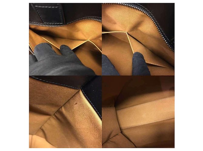 Céline Sac cabas vertical Triomphe de Celine Marron Noir - vue 8