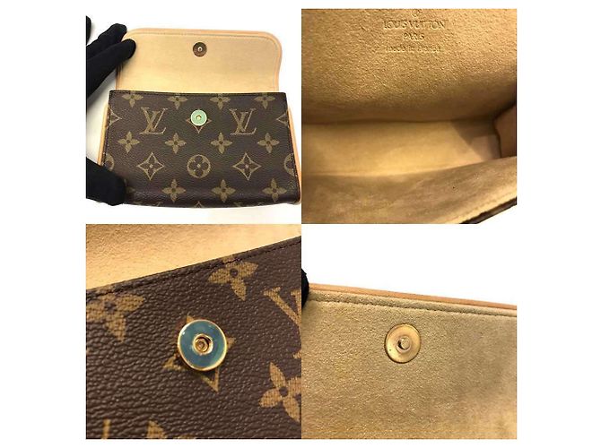 Pochette Florentine XS Monogram Mini de Louis Vuitton Castaño Monograma - vista 6
