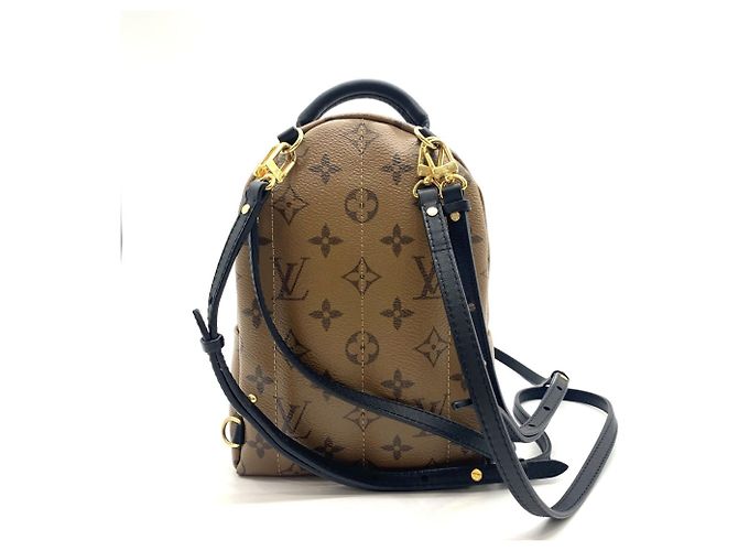 Louis Vuitton Palm Springs MINI Rucksack Braun Monogramm - Ansicht 2