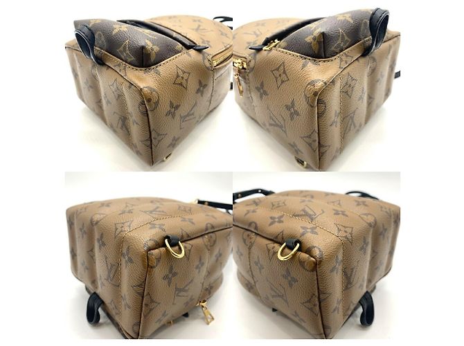 Louis Vuitton Palm Springs MINI Rucksack Braun Monogramm - Ansicht 3