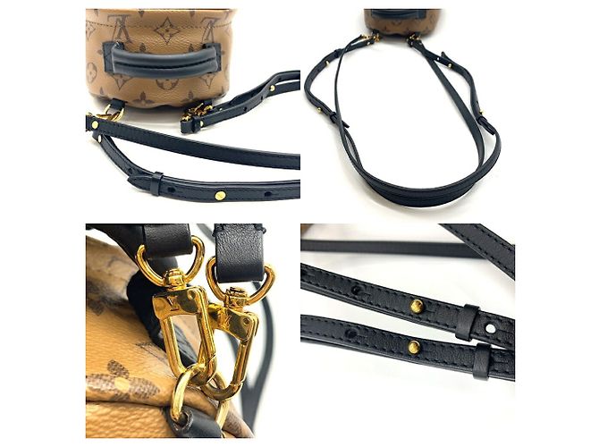 Louis Vuitton Palm Springs MINI Rucksack Braun Monogramm - Ansicht 5