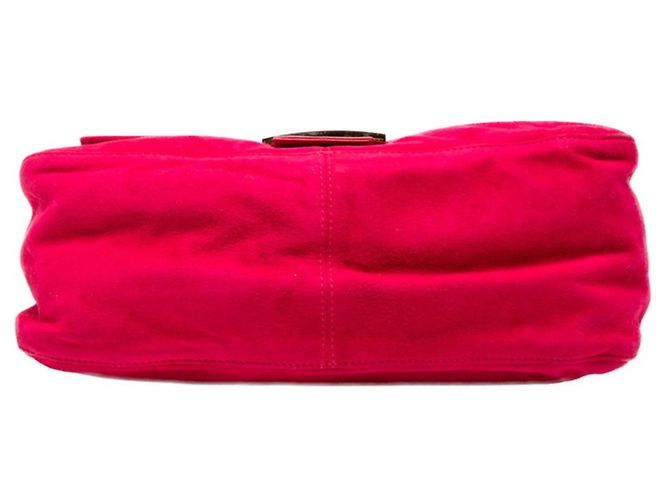 Borsa Fendi Mamma Bucket Logo a spalla Rosa - vista 3