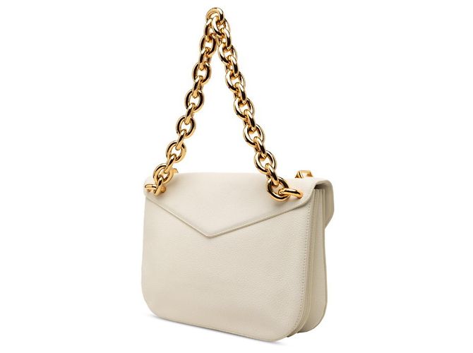Borsa a mano Mount Chain di Bottega Veneta Bianco - vista 2