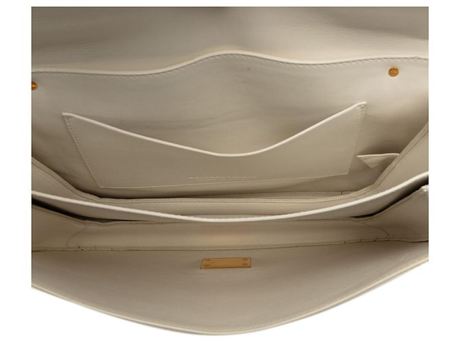 Borsa a mano Mount Chain di Bottega Veneta Bianco - vista 4