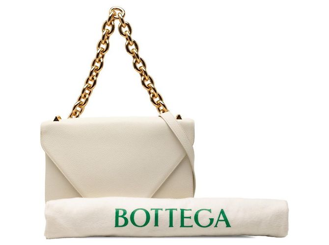 Borsa a mano Mount Chain di Bottega Veneta Bianco - vista 7