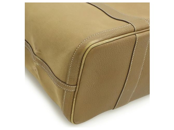 Hermès HERMES Garden PM Tote Tasche Braun Beige - Ansicht 4