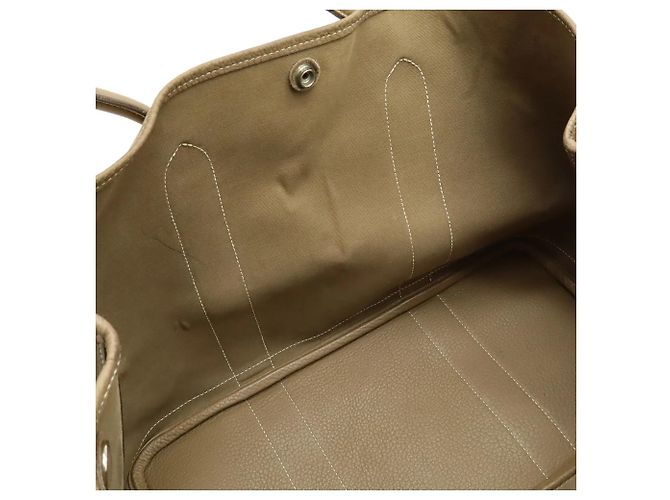 Hermès HERMES Garden PM Tote Tasche Braun Beige - Ansicht 7