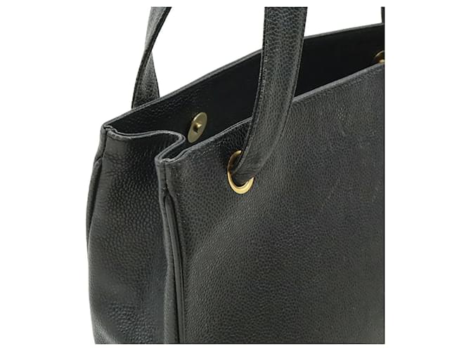Timeless Borsa Tote Chanel Coco Mark Nero - vista 5
