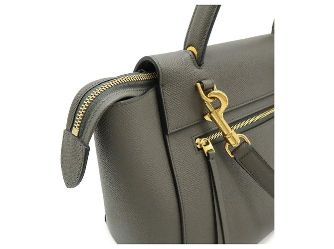 Céline Borsa Micro della linea Luggage di Celine Marrone - vista 8