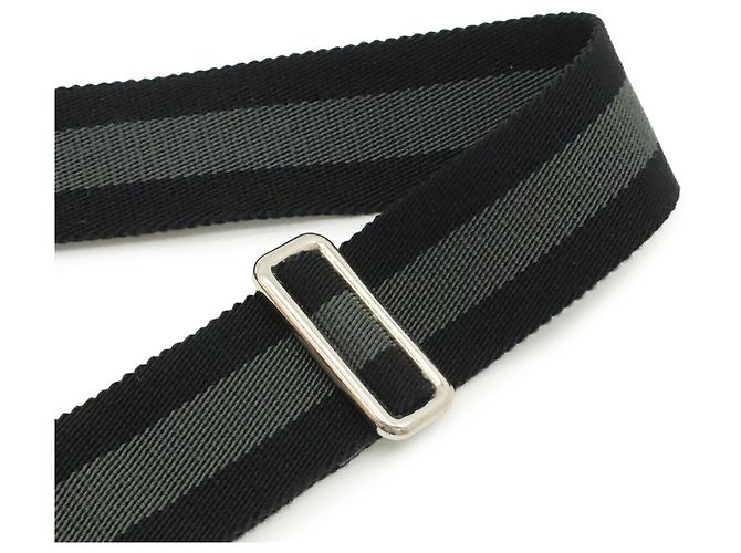 Borsa a Spalla GG in Nylon GUCCI Marrone Nero - vista 5