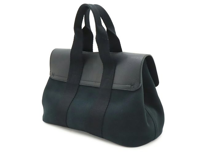 Hermès Borsa a mano/tote bag Hermes Valparaiso PM Nero - vista 3