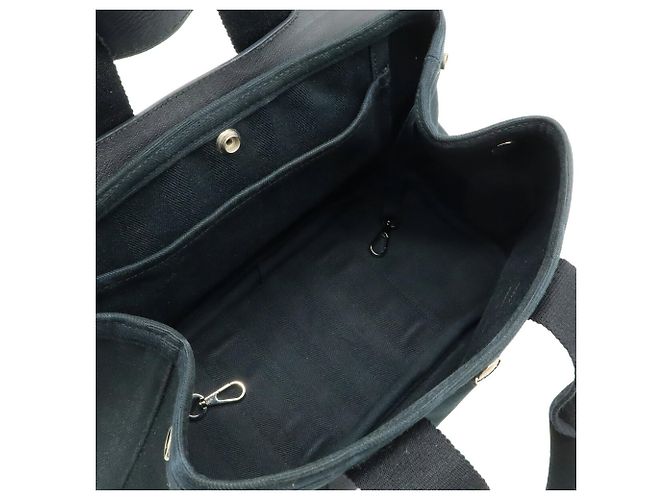 Hermès Borsa a mano/tote bag Hermes Valparaiso PM Nero - vista 7