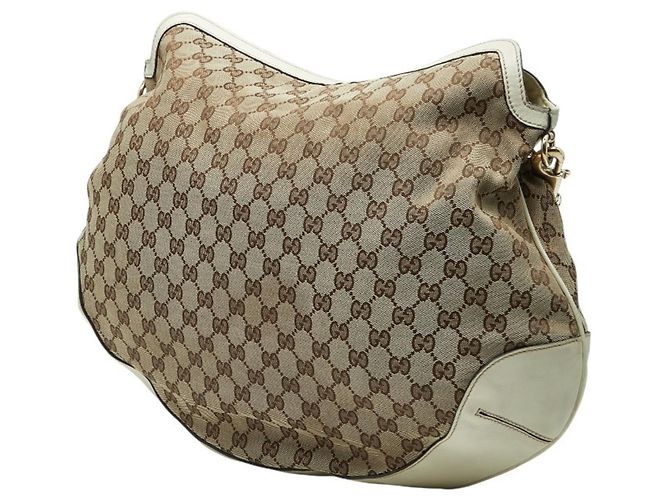 Borsa a spalla unica Gucci Beige Crudo - vista 2
