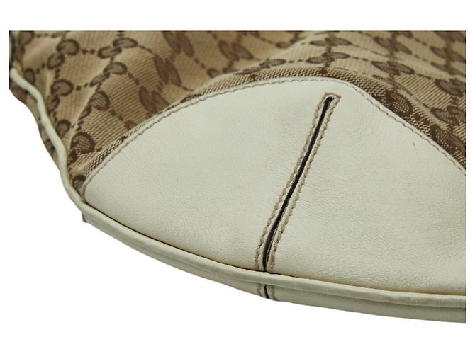 Borsa a spalla unica Gucci Beige Crudo - vista 4