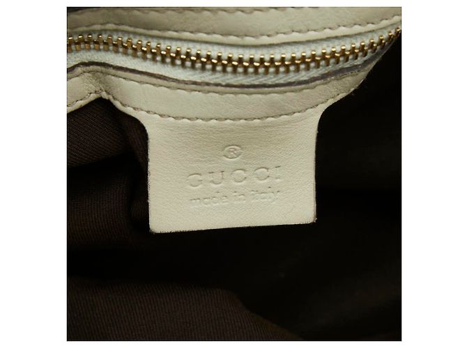 Borsa a spalla unica Gucci Beige Crudo - vista 8