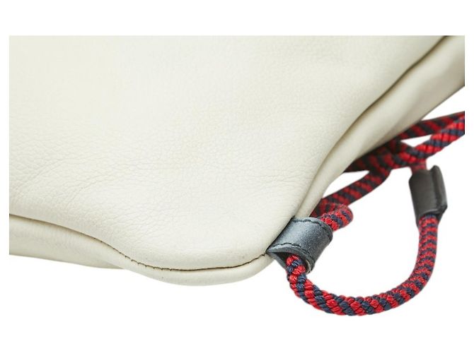 Gucci Sherry Line Drawstring Backpack Cream - view 4
