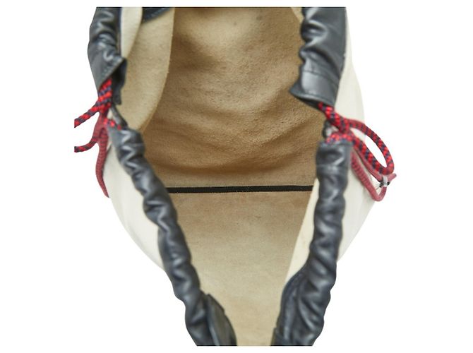 Gucci Sherry Line Drawstring Backpack Cream - view 6