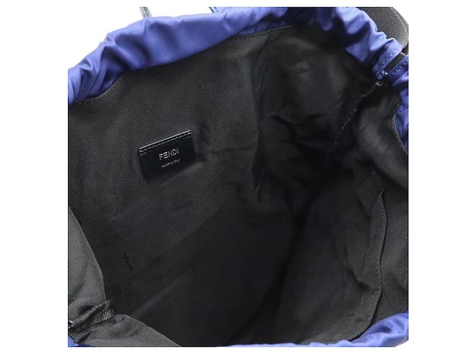 Mochila con cordón Fendi Face Multicolor - vista 8