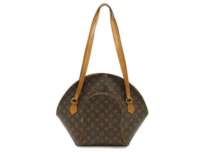 Borsa a Spalla Ellipse Monogram Louis Vuitton Marrone Monogramma - vista 2