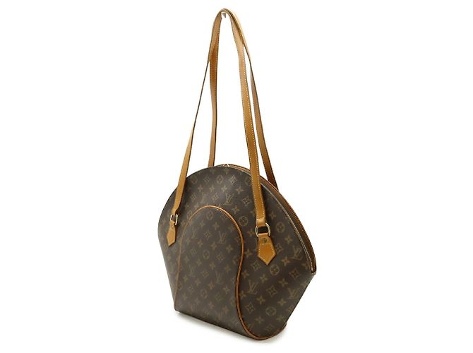 Borsa a Spalla Ellipse Monogram Louis Vuitton Marrone Monogramma - vista 3