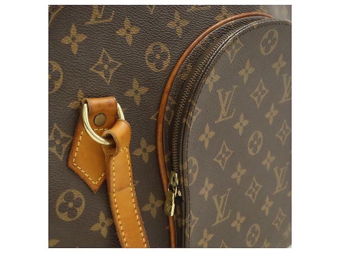 Borsa a Spalla Ellipse Monogram Louis Vuitton Marrone Monogramma - vista 7