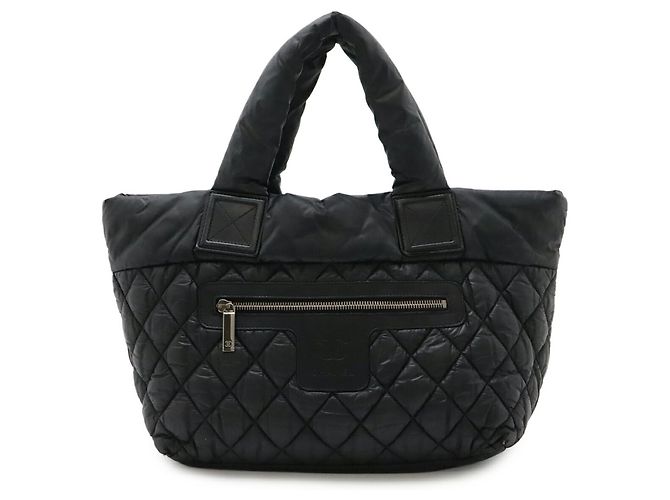 CHANEL Kleine Tote Tasche Coco Cocoon Schwarz - Ansicht 2