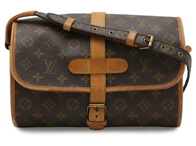 Borsa a Spalla Monogram Marne di Louis Vuitton Marrone Monogramma - vista 2