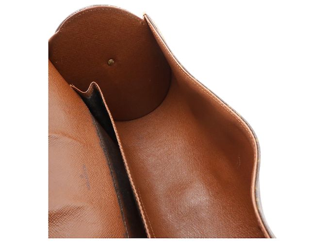 Borsa a Spalla Monogram Marne di Louis Vuitton Marrone Monogramma - vista 6