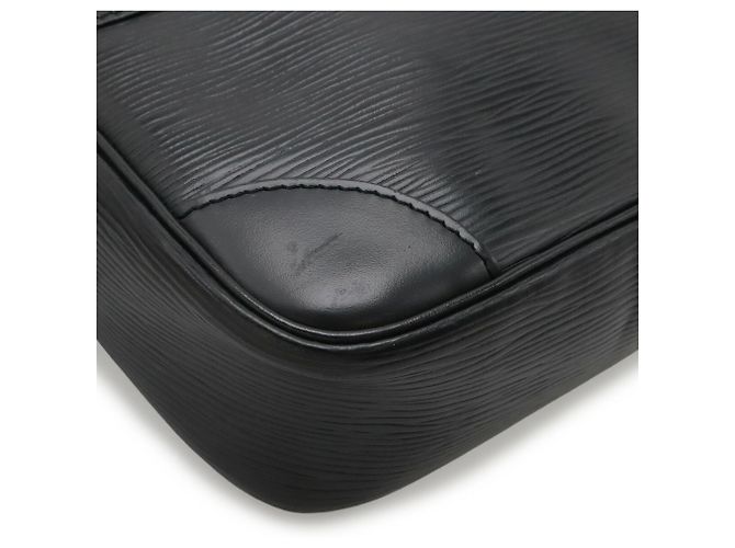 Borsa a Spalla Trocadero 24 Epi Louis Vuitton Nero - vista 4