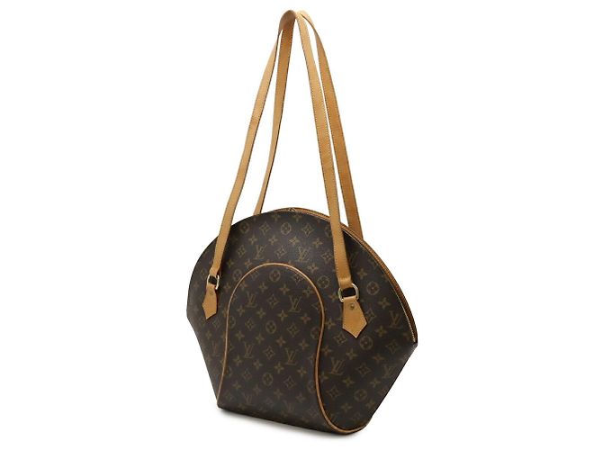Borsa a Spalla Ellipse Monogram Louis Vuitton Marrone - vista 3