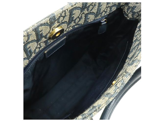 Borsa a Mano/Tote Bag Christian Dior Trotter Blu navy - vista 7