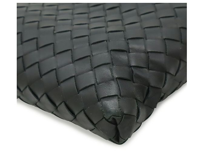 Borsa a Spalla Intrecciato Bottega Veneta Nero - vista 4