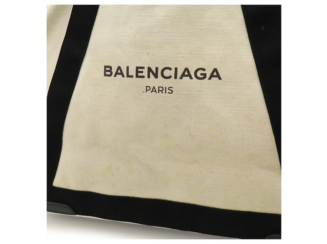 Everyday Borsa Cabas M Balenciaga / Borsa a Spalla Nero Blu navy - vista 10