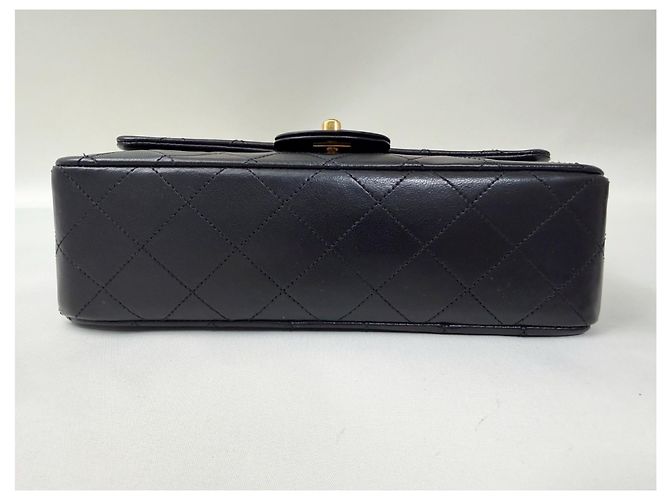 Chanel Timeless - Bolsa Clássica de Dupla Aba em Couro 23 Preto - vista 3