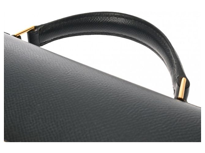 Hermès HERMES Kelly Depeches 38 Mallette Marine Bleu Marine - vue 5