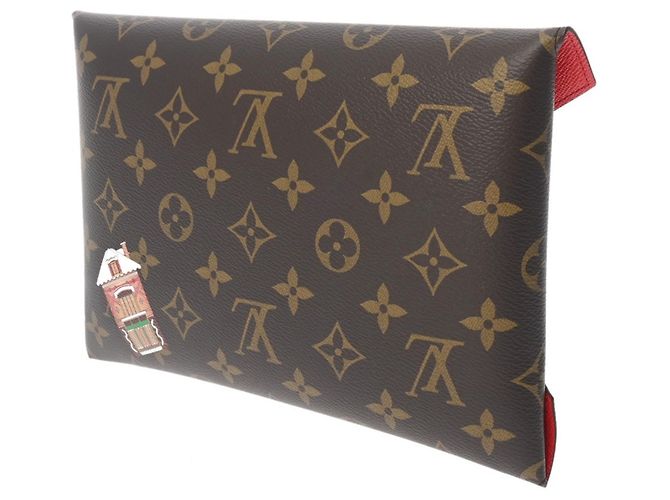 Vivienne Monogram Pochette Kirigami von Louis Vuitton Braun - Ansicht 3