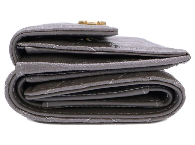 Chanel Boy Dreifach-Compact-Geldbörse Braun - Ansicht 4