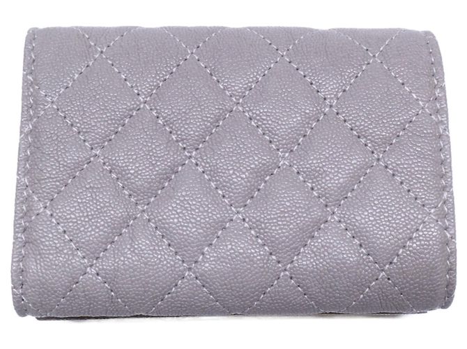 Chanel Boy Dreifach-Compact-Geldbörse Braun - Ansicht 6