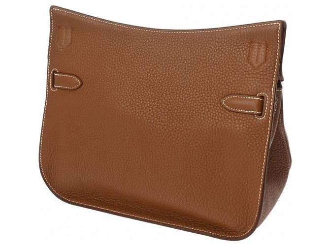 Borsa a Spalla Hermès Jypsiere 28 Oro D'oro - vista 3
