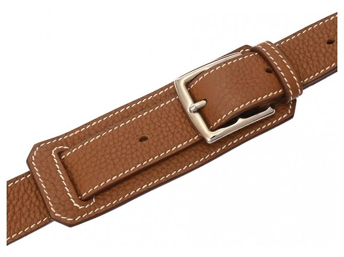 Borsa a Spalla Hermès Jypsiere 28 Oro D'oro - vista 5