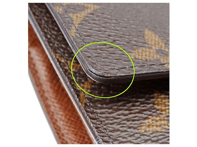 Billetera plegable Monogram Louis Vuitton Castaño Monograma - vista 13